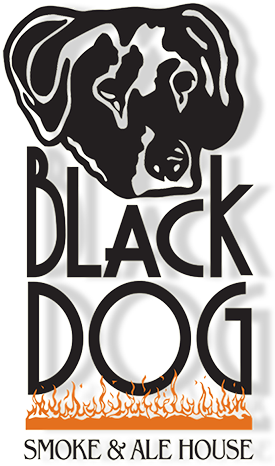 black dog logo clothing